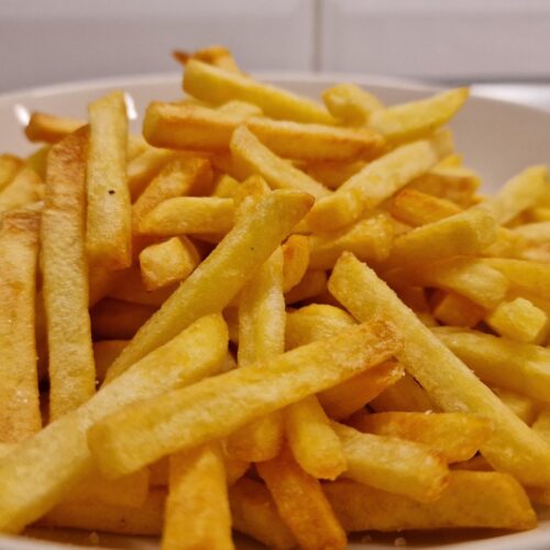 Mrożone frytki w air fryer